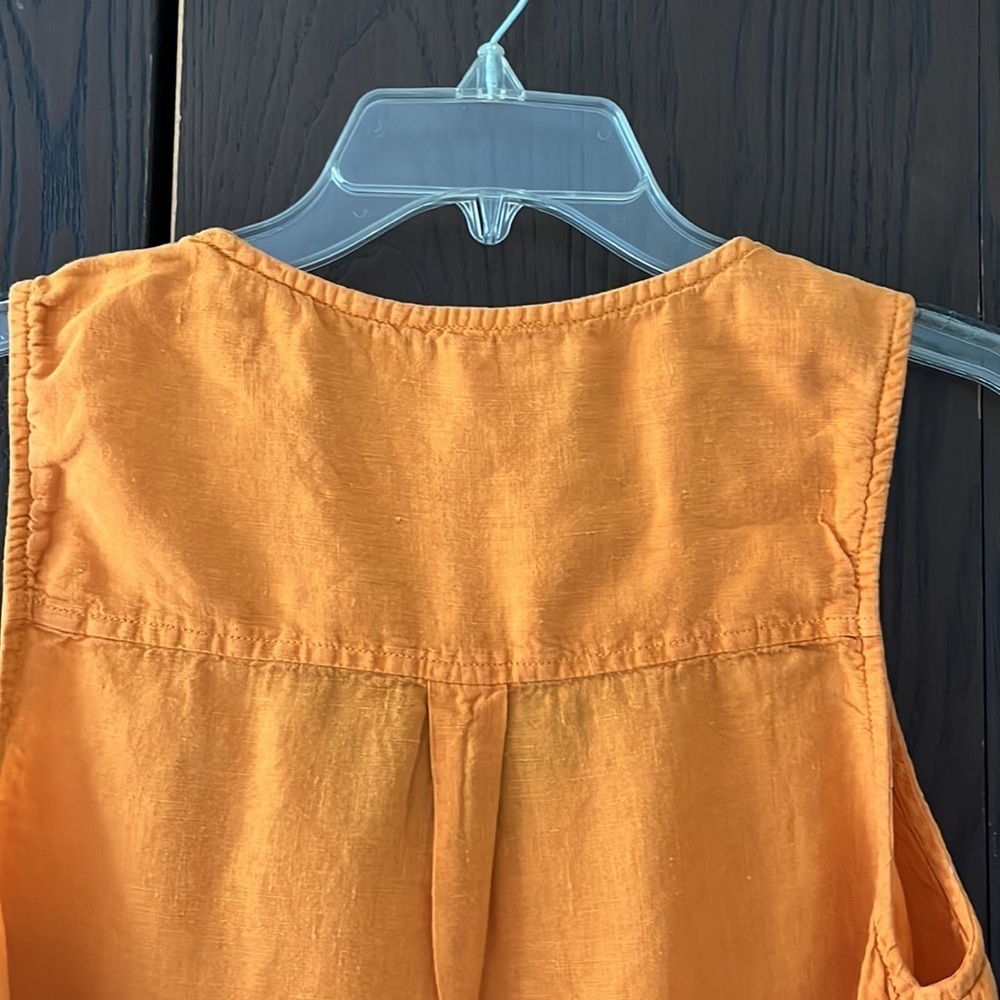 Sigrid Olsen 100% linen, tank top size Large - Picture 6 of 7